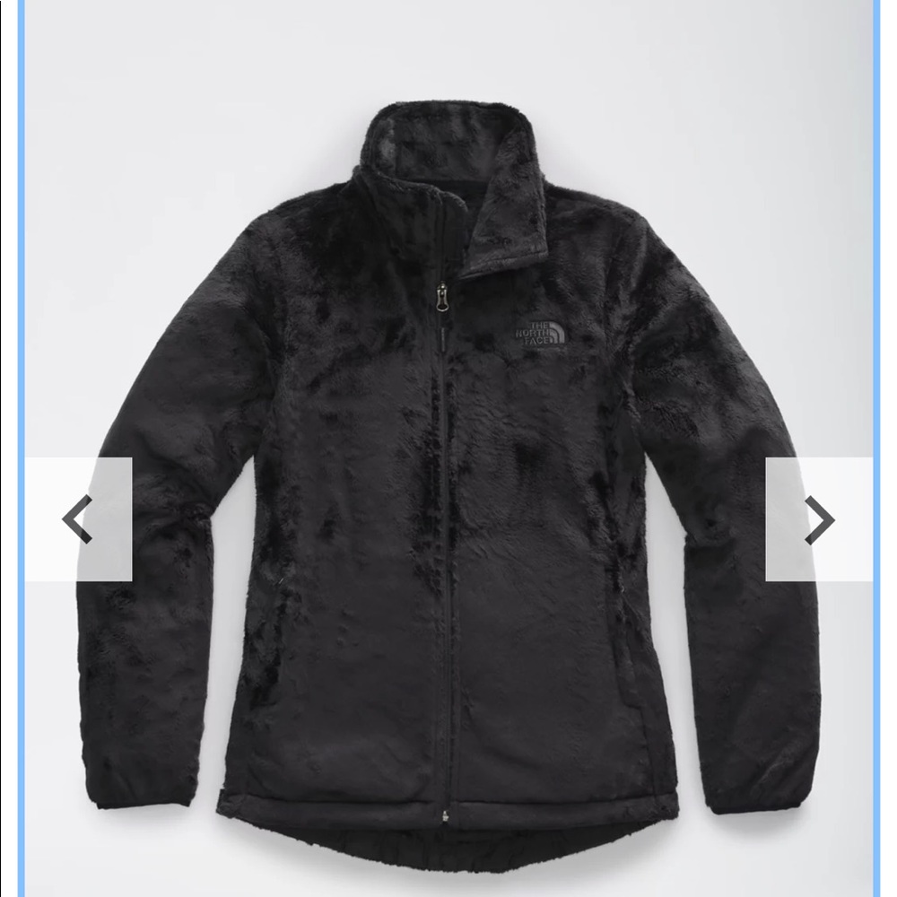 Black North Face Women’s Osito fleece jacket. NWOT. Super cozy!